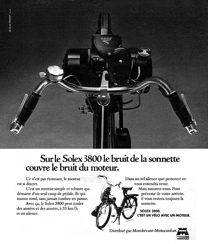 Publicité Solex 1976