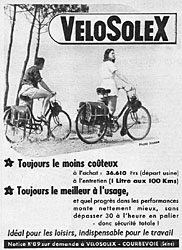 Marque Solex 1952