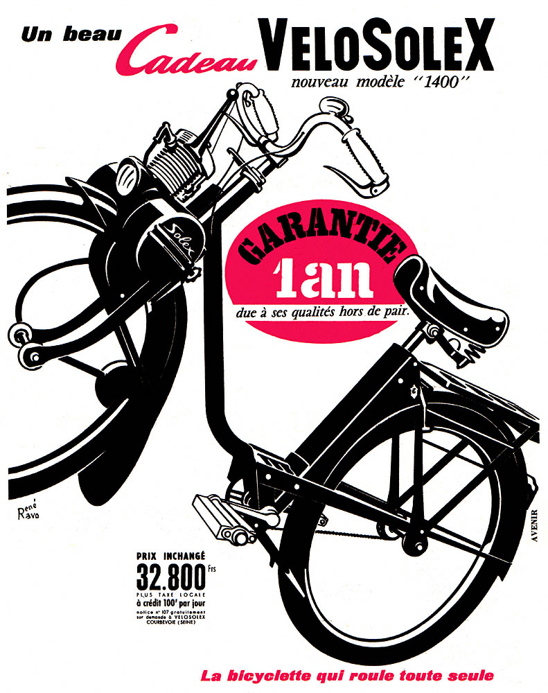 Publicité Solex 1958
