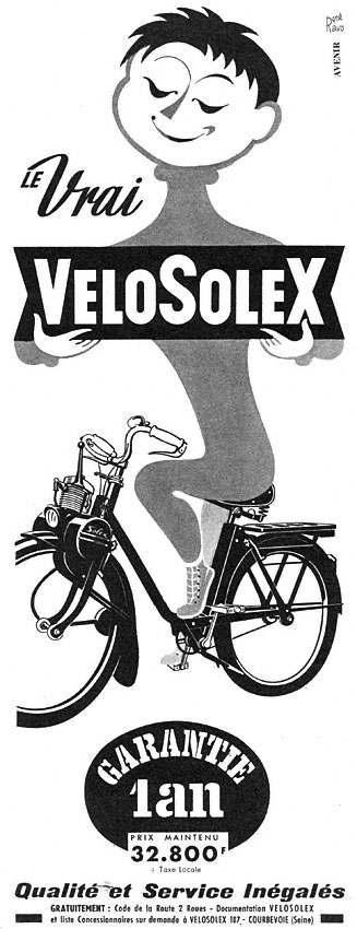 Publicité Solex 1959