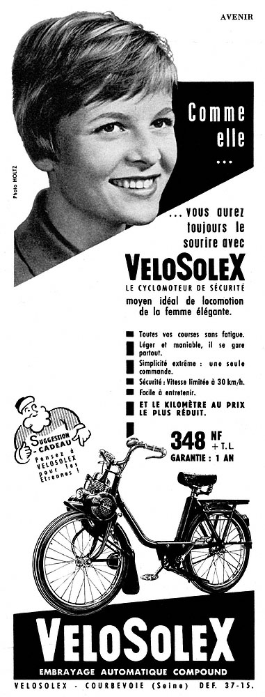 Publicité Solex 1960