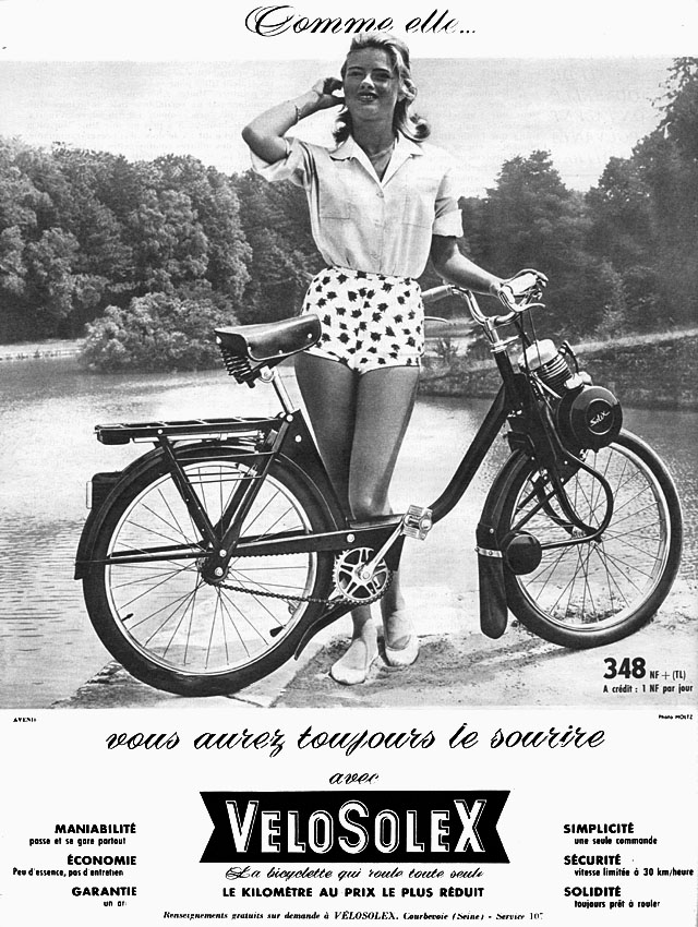 Publicité Solex 1961