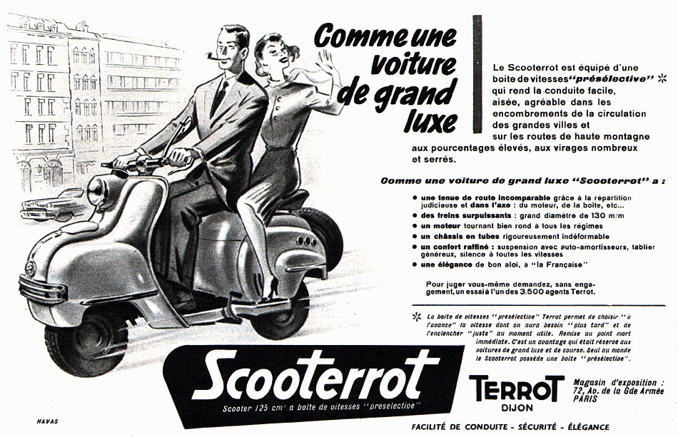 Publicité Terrot 1956