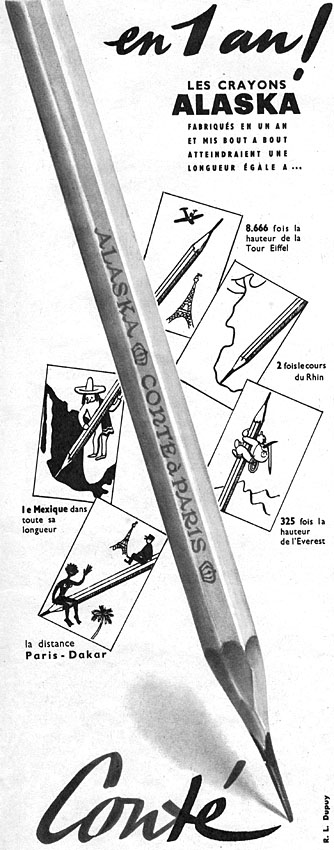 Publicité Cont 1951