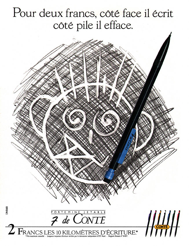 Publicité Cont 1988