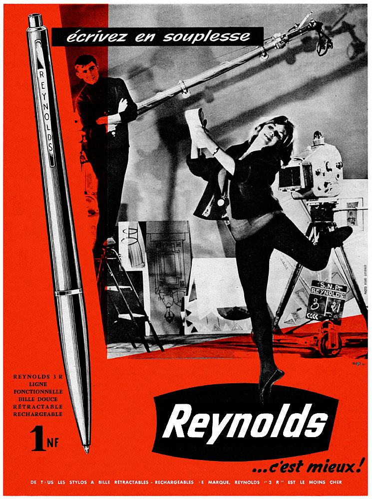Publicité Reynolds 1960
