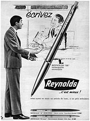 Publicit Reynolds 1962