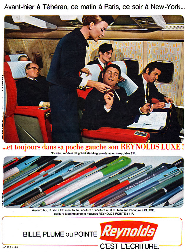 Publicité Reynolds 1967