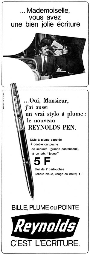 Publicité Reynolds 1967