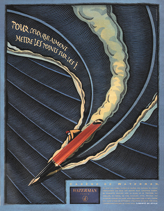 Publicité Waterman 2000