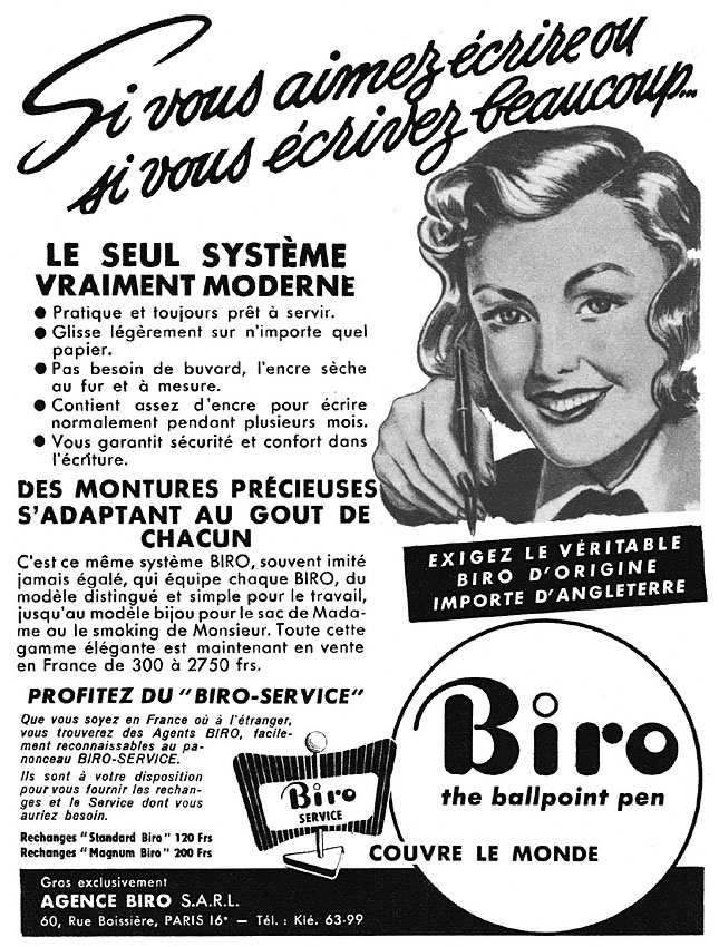 Publicité Zzdivers_ECR5 1951