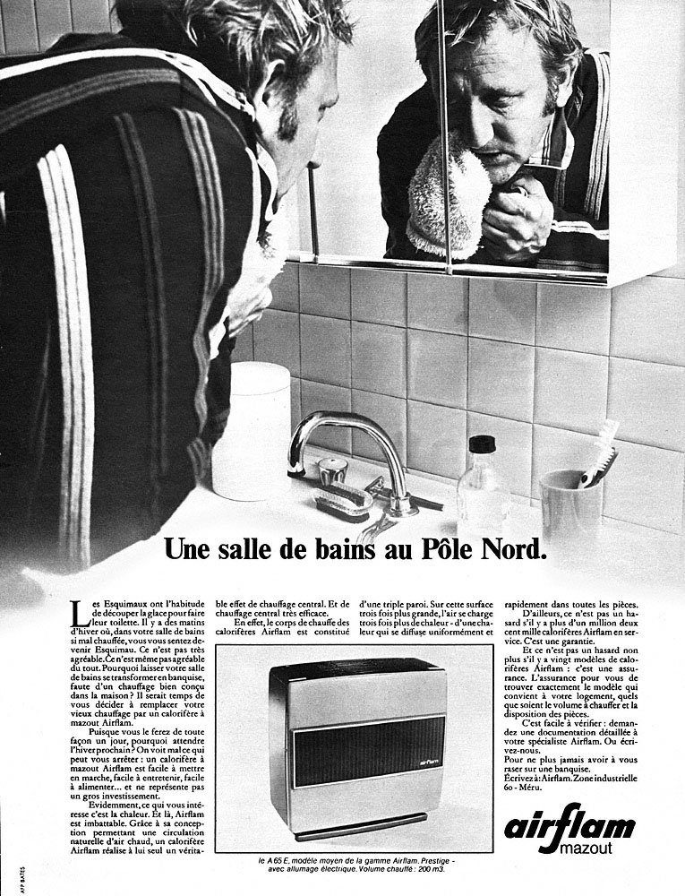 Publicit� Airflam 1969