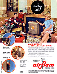 Publicit Airflam 1963