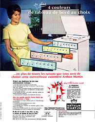 Marque Arthur Martin 1962