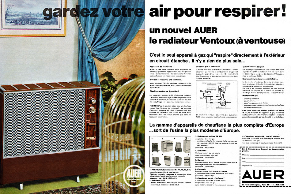 Publicité Auer 1968