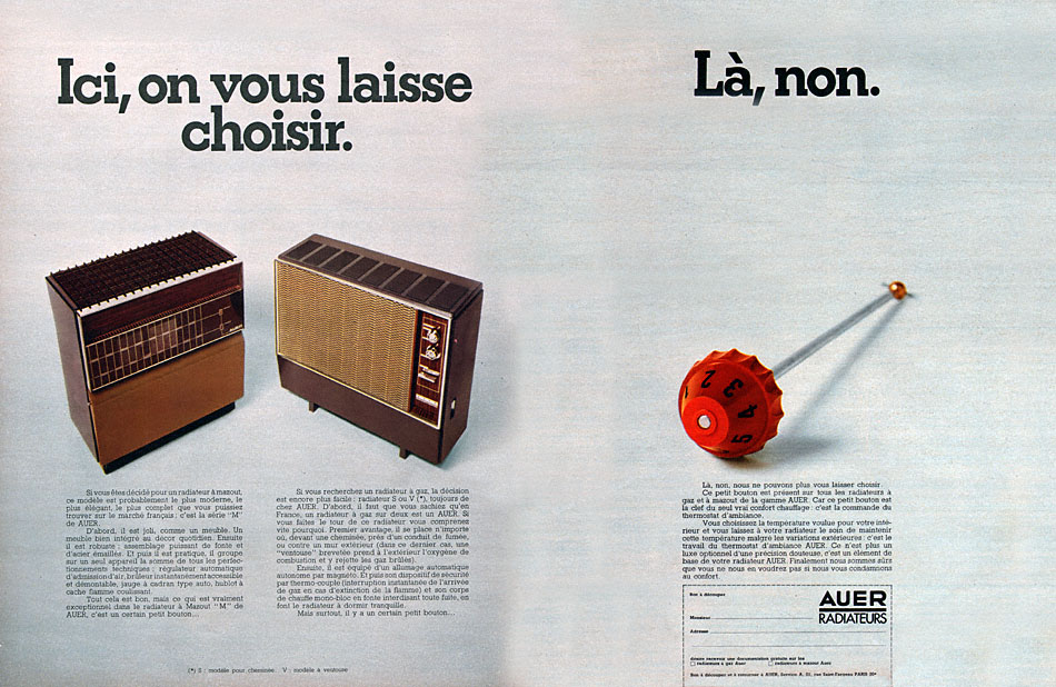 Publicité Auer 1969