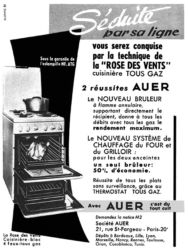Publicité Auer 1954
