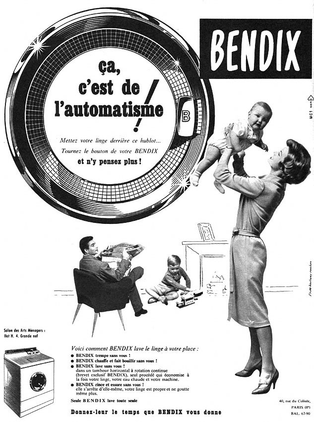 Publicité Bendix 1958