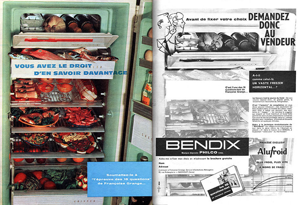 Publicité Bendix 1960