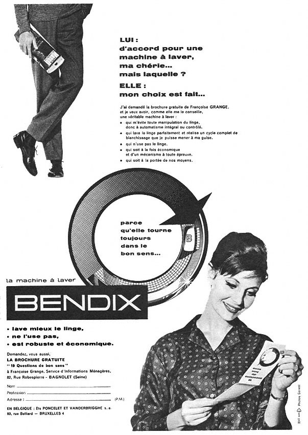 Publicité Bendix 1960