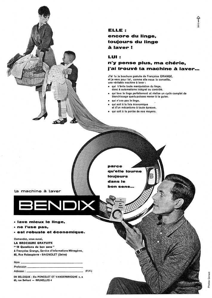 Publicité Bendix 1960