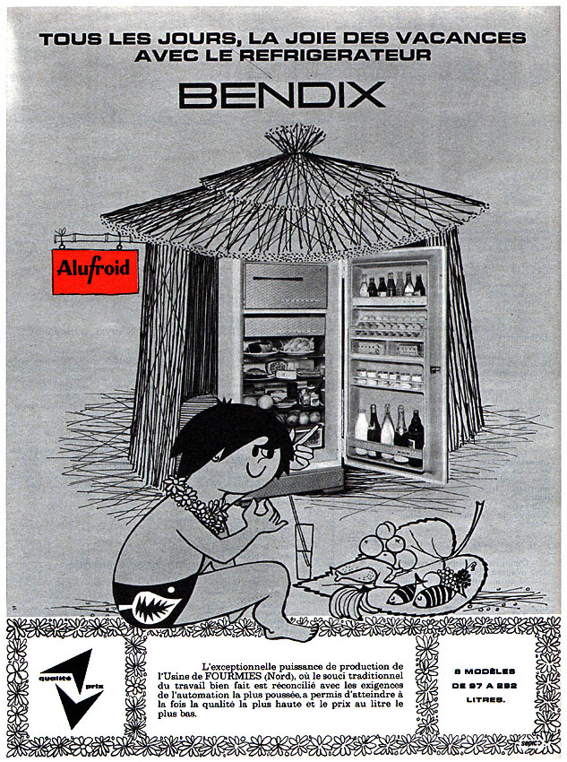 Publicité Bendix 1962