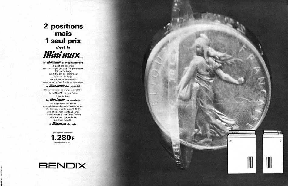 Publicité Bendix 1963