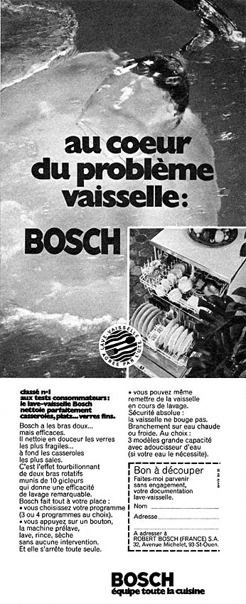 Publicité Bosch 1970