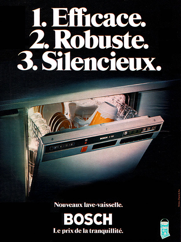 Publicité Bosch 1978