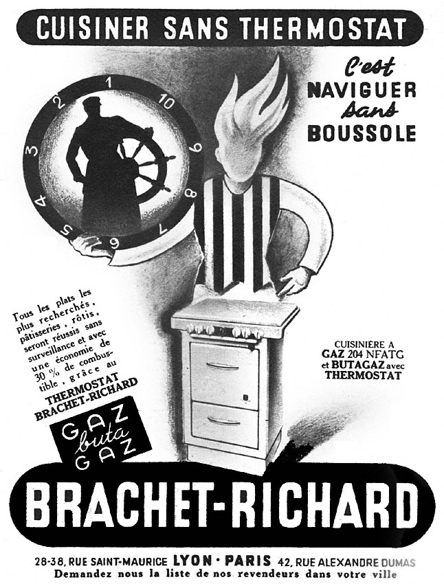 Publicité Brachet Richard 1952