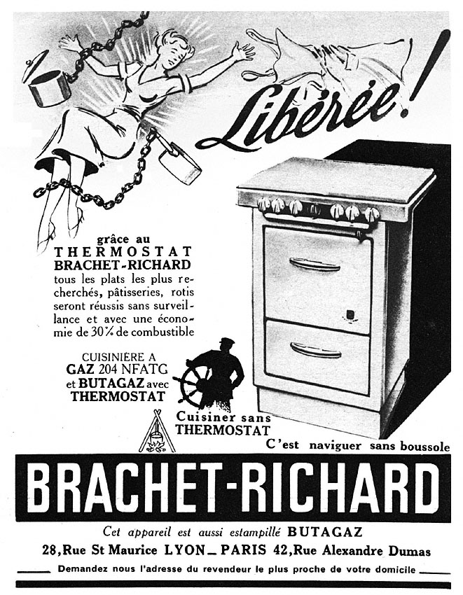 Publicité Brachet Richard 1952