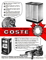 Publicit Coste 1962