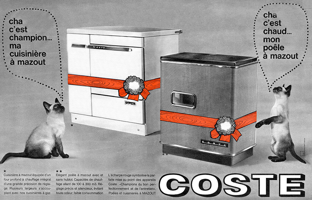 Publicité Coste 1963