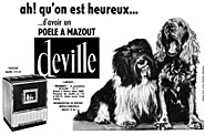 Publicit Deville 1962