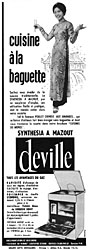 Publicit Deville 1963