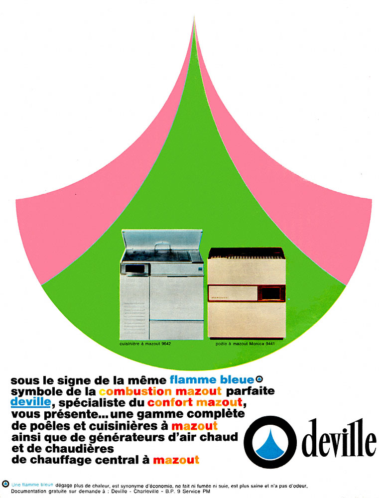 Publicit� Deville 1966