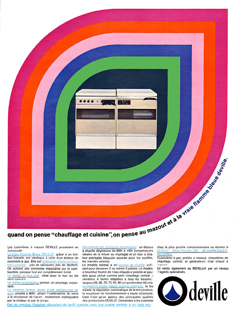 Publicit� Deville 1967