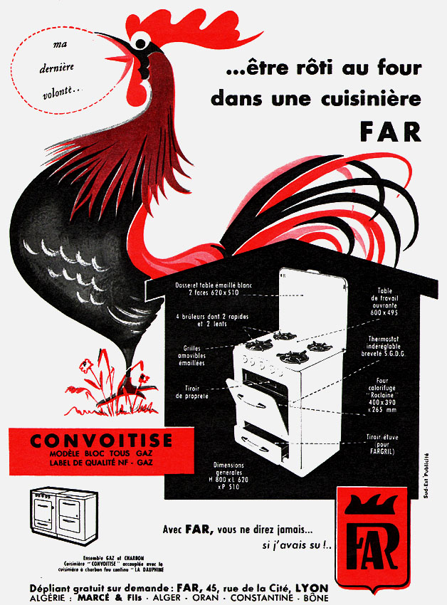 Publicité Far 1957