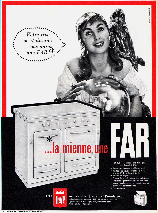 Publicité Far 1958