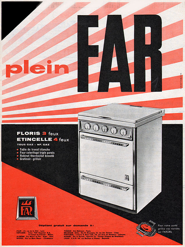 Publicité Far 1961