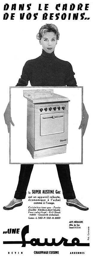 Publicité Faure 1956