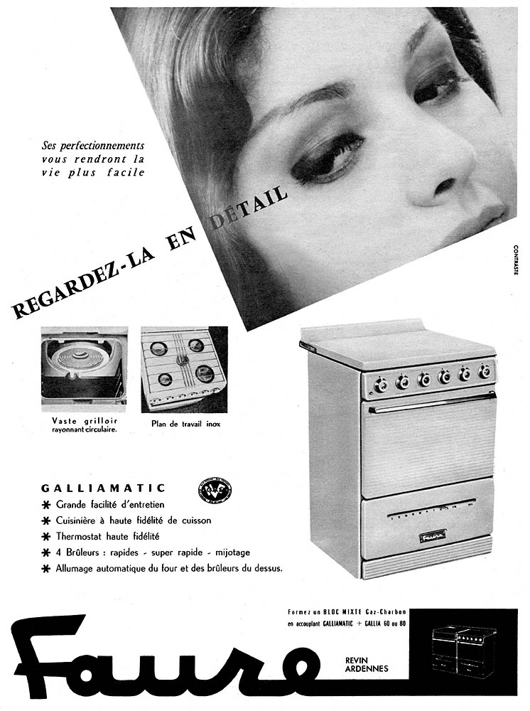 Publicité Faure 1959