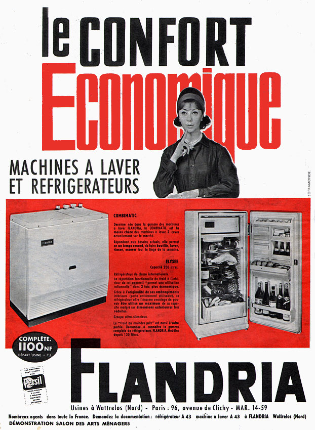 Publicité Flandria 1961