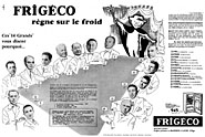 Publicit Frigco 1959