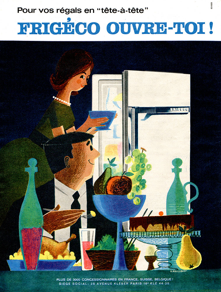 Publicité Frigco 1960