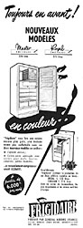 Publicit Frigidaire 1954