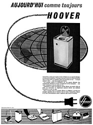 Publicit Hoover 1959