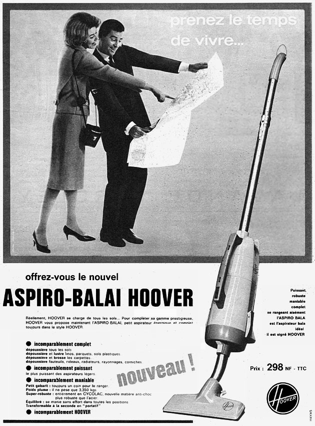 Publicité Hoover 1961