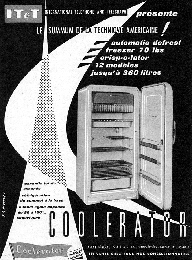 Publicité IT&T 1954