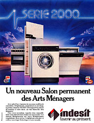 Publicit Indesit 1983